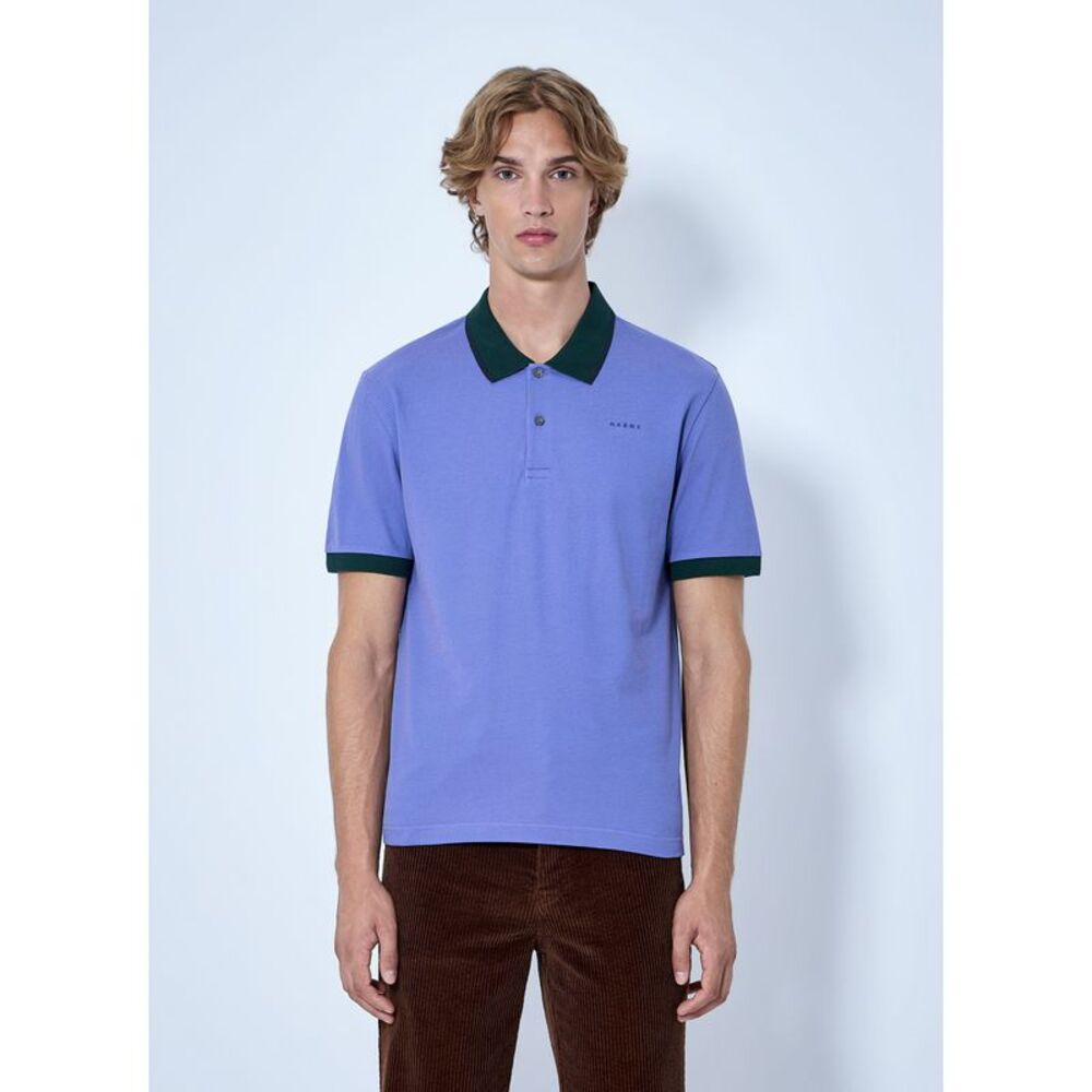 Marni Men Cotton Polo Shirt